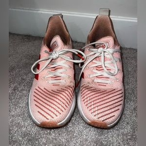 Pink adidas sneakers